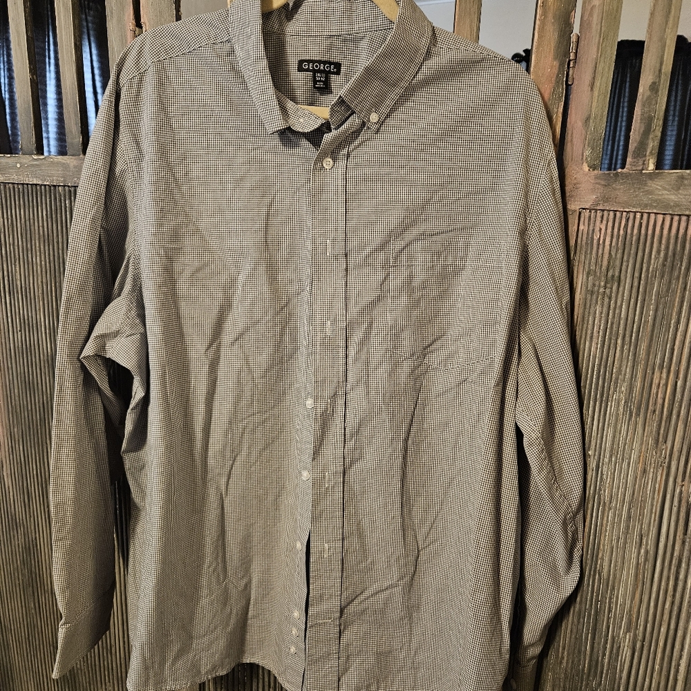 Mens Long Seeved Dress Shirt